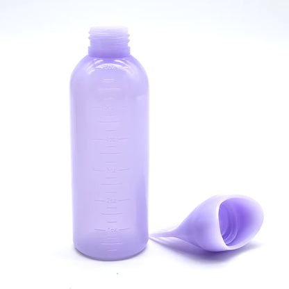 3 Color Salon Hair Oil Applicator Bottle Professional Hairdressing Dyeing Comb Bottles Barbershop Hairdresser Coloring Supplies